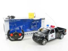 R/C Police Car 4Ways W/S_Charge toys