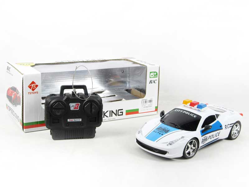 1:18 R/C Police Car 4Ways(2C) toys