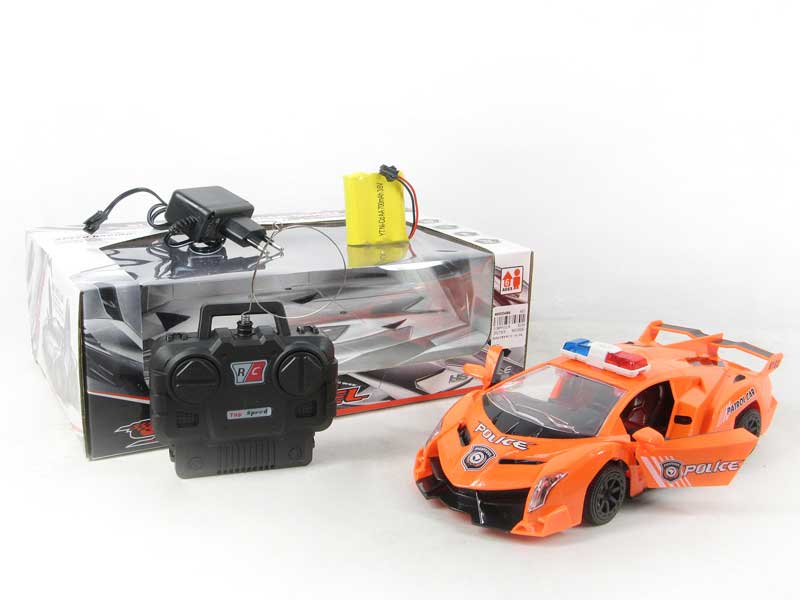 R/C Police Car 4Way W/L_Charge(2C) toys