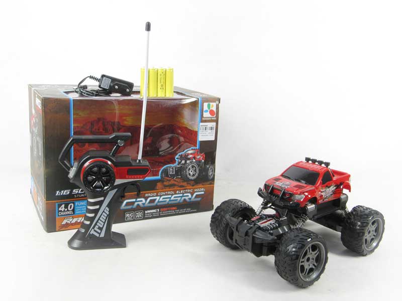 1:16 R/C Cross-country Car 4Ways W/Charge(2C) toys