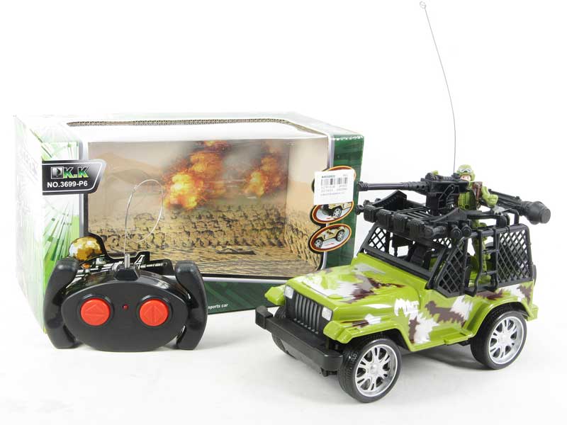 R/C Jeep 4Ways W/S(2C) toys