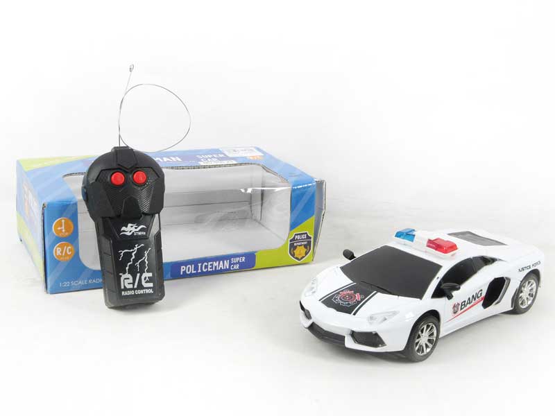 1:22 R/C Police Car 2Ways(2C) toys