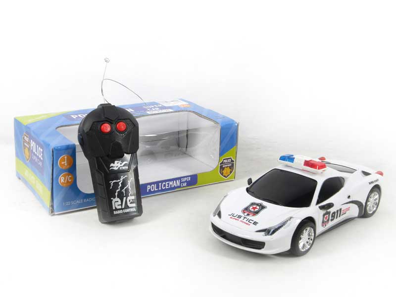 1:22 R/C Police Car 2Way(2C) toys