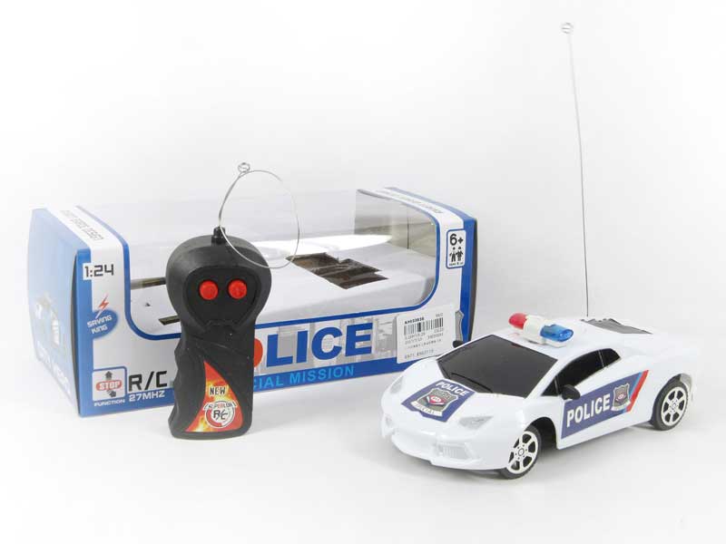 1:24 R/C Police Car 2Ways(2C) toys