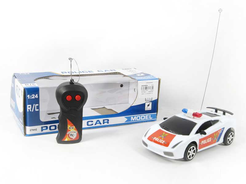 1:24 R/C Police Car 2Ways(2C) toys