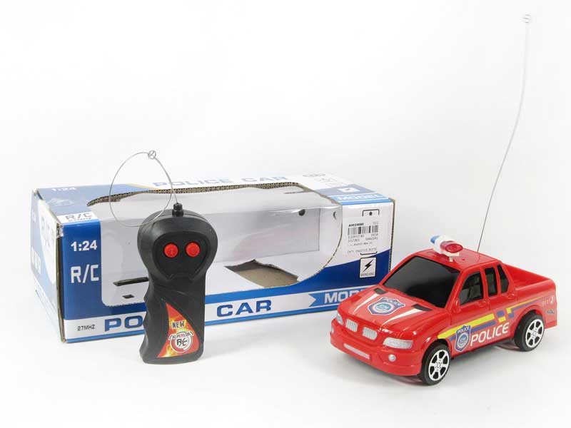 1:24 R/C Police Car 2Ways(2C) toys