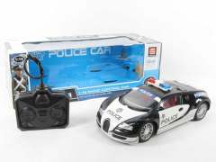 R/C Police Car W/L(2C)