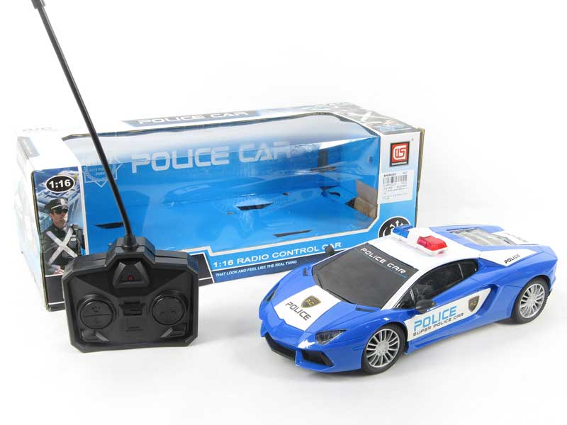 1:16 R/C Police Car W/L(2C) toys