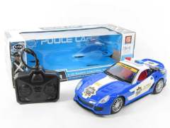 1:16 R/C Police Car W/L(3C)