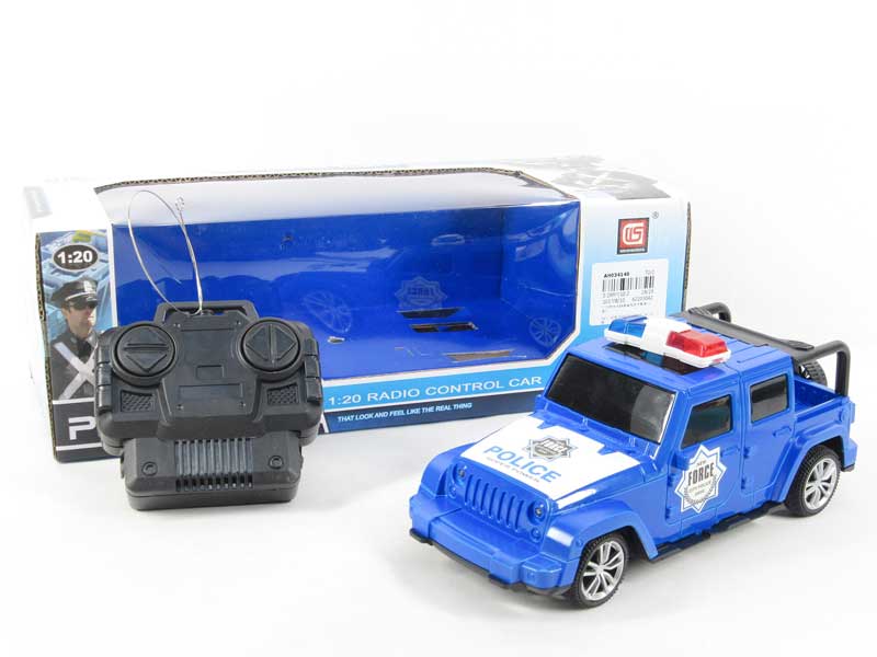 1:20 R/C Police Car W/L(2C) toys