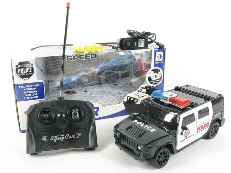 1:20 R/C Police Car W/Charger toys