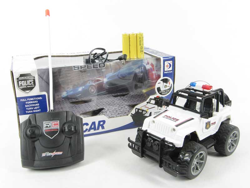 1:20 R/C Police Car W/L_Charge toys