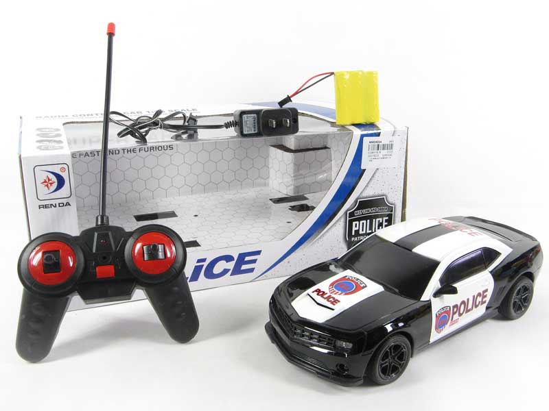 1:16 R/C Police Car W/L_Charge toys