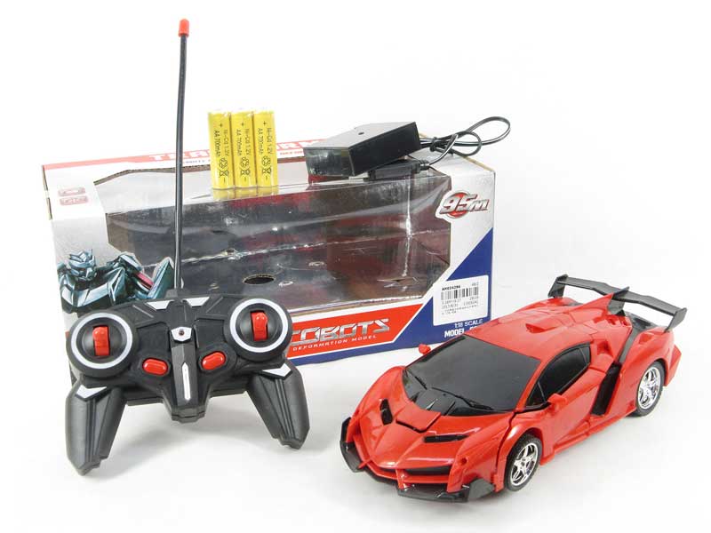 1:18 R/C Transforms Car 4Ways W/L_Charge(2C) toys