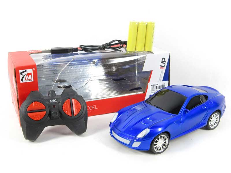 1:22 R/C Car 4Ways W/Charge(2C) toys