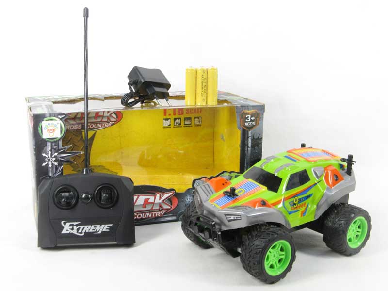 R/C Cross-country Car 4Ways W/Charger(2C) toys