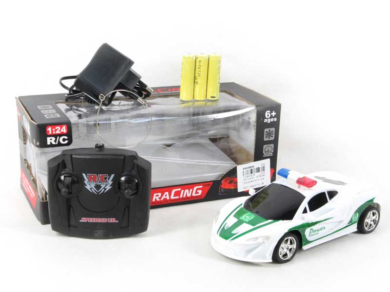 R/C Police 4Way Car W/L_Charge toys