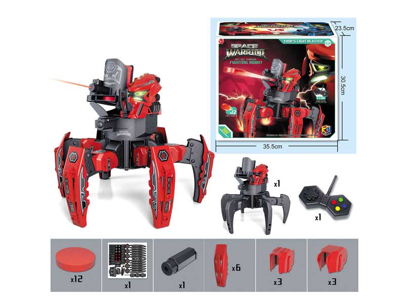 2.4G R/C Robot W/Charge toys