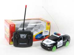 R/C Police Car W/L(2C)