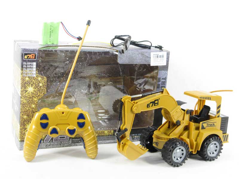 R/C Construction Truck 5Ways W/L_Charge toys