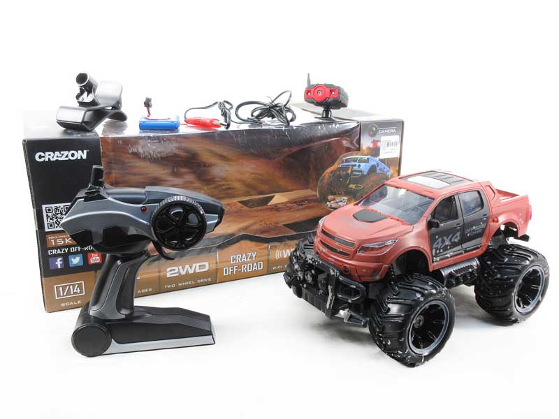 2.4G 1:14 R/C Cross-country Car 4Ways W/CHarge toys