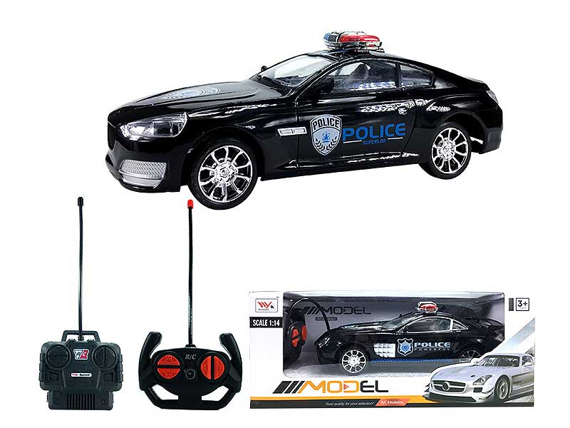 1:14 R/C Police Car 4Ways(2C) toys