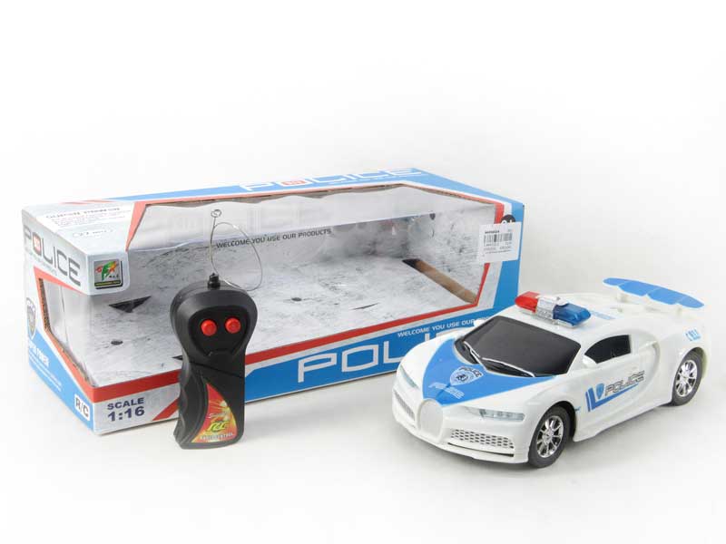 1:16 R/C Police Car 2Ways W/L toys