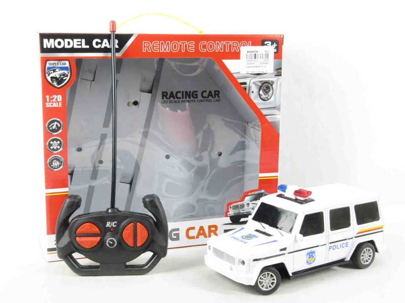 R/C Police Car 4Ways W/L(3C) toys