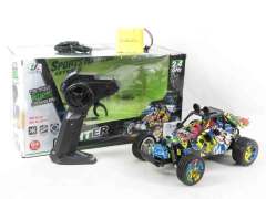 2.4G R/C Racing Car W/Charge(4C)