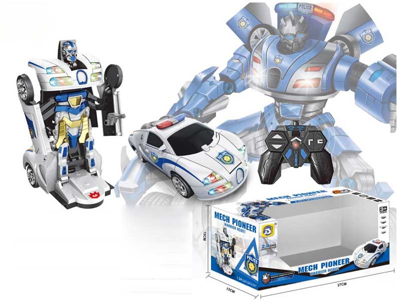 R/C Transforms Police Car toys