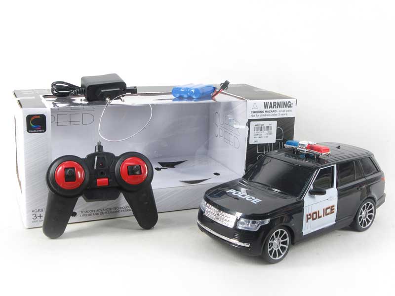 R/C Police Car W/L_Charge toys
