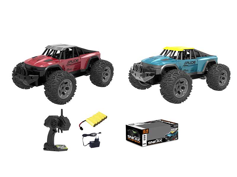 2.4G 1:12 R/C Cross-country Metal Car W/Charge(2C) toys