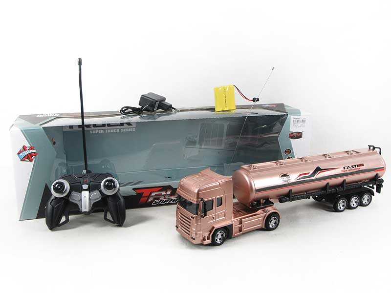 R/C Tank Truck W/L_Charge toys