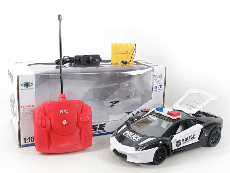 R/C Police Car W/L_M_Charge toys