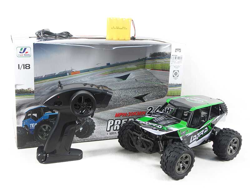 2.4G 1:18 R/C Car W/Charger(2C) toys