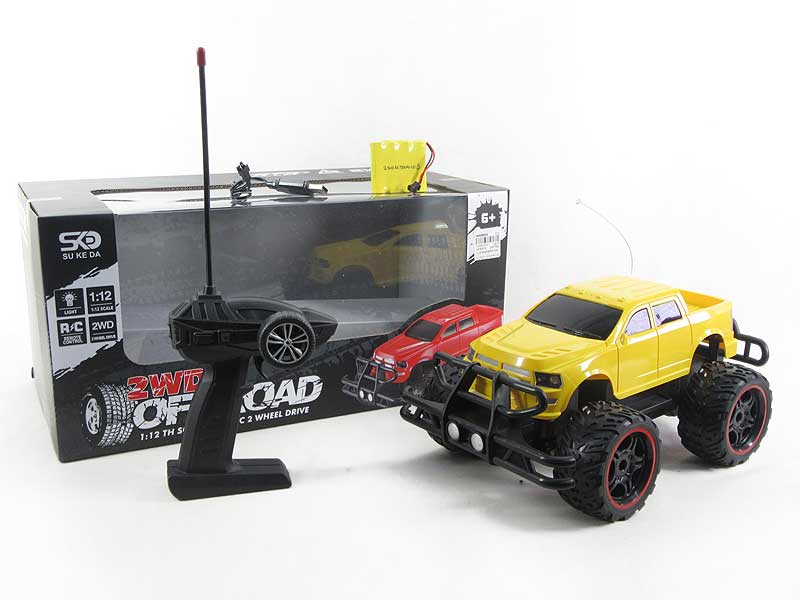 1:12 R/C Cross-country Car 4Ways W/Charge toys