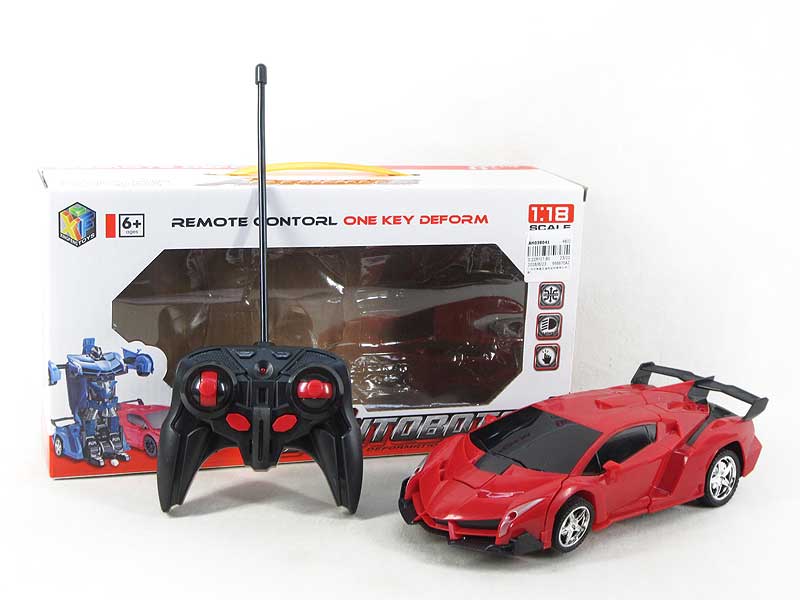 1:18 R/C Transforms Car W/L(2C) toys