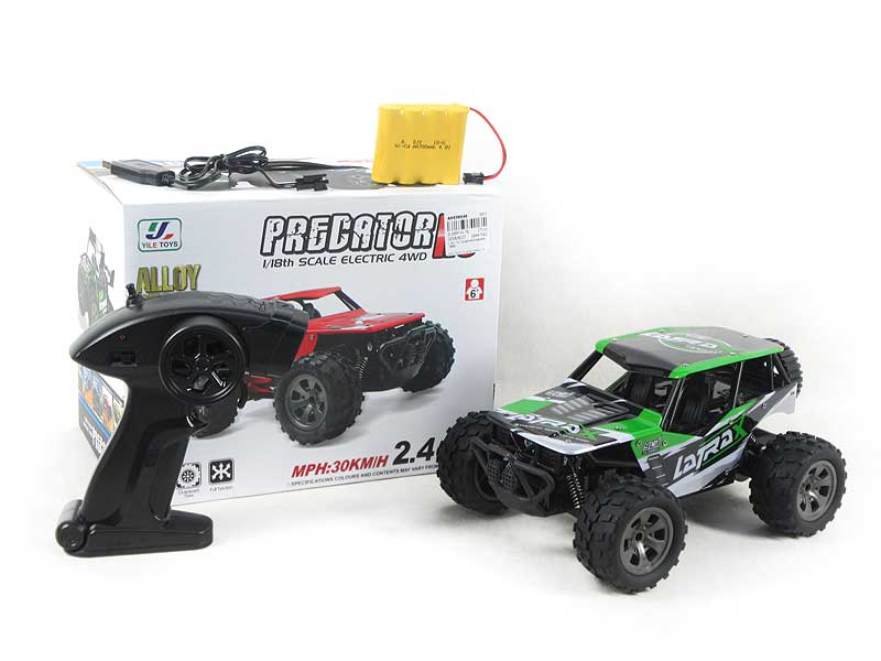 2.4G 1:18 R/C Racing Car W/Charge(3C) toys