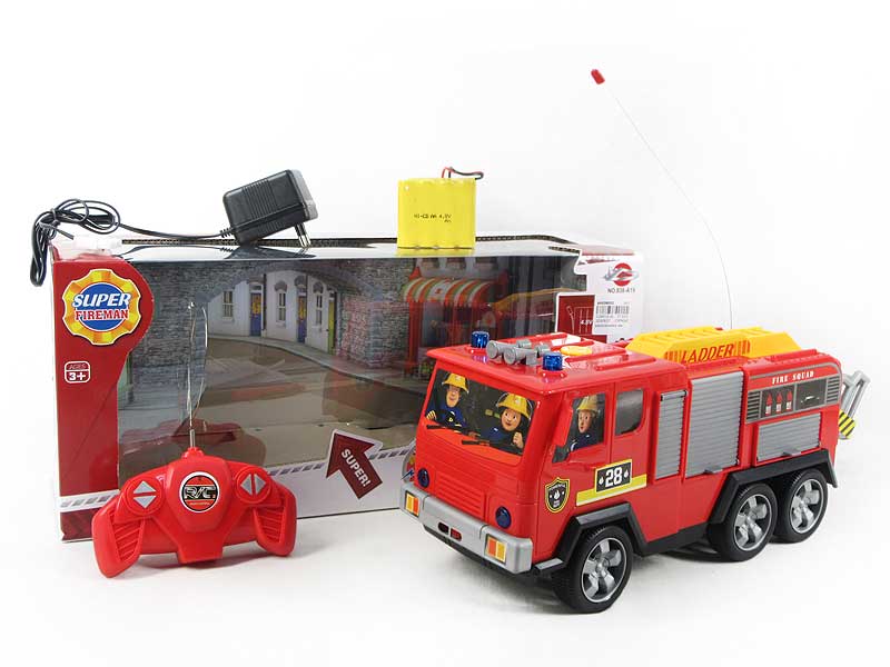 R/C Fire Engine 4Ways W/M_Charge toys