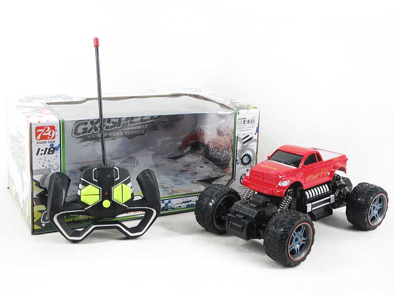 1:18 R/C Cross-country Car 4Ways toys