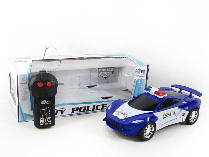 1:18 R/C Police Car 2Ways toys