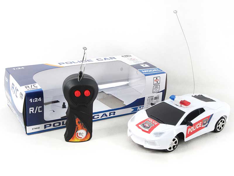 1:24 R/C Police Car 2Way(2C) toys