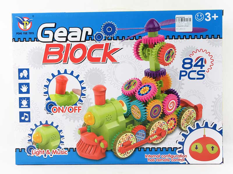 R/C Blocks Train toys