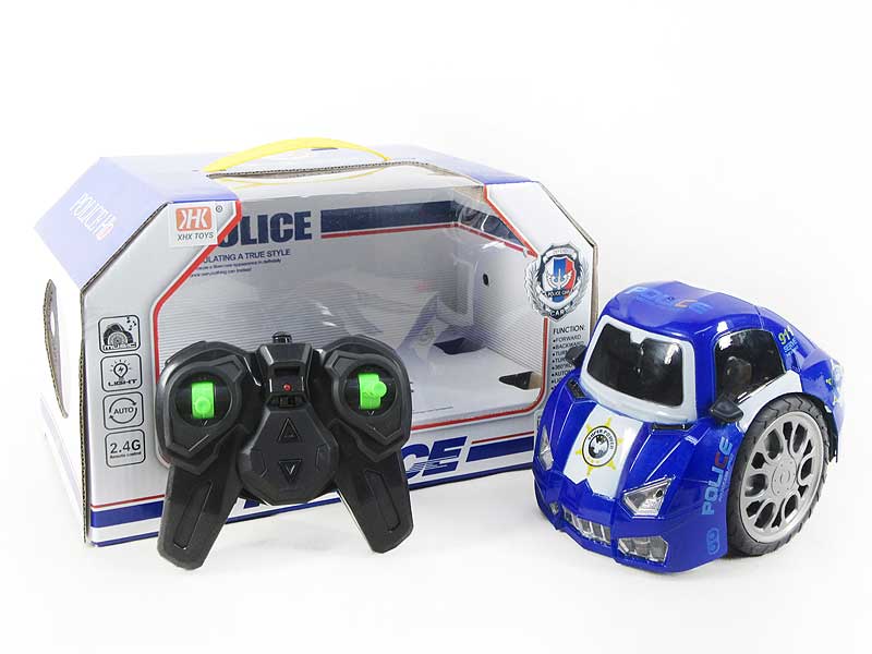 2.4G R/C Police Car 8Ways toys