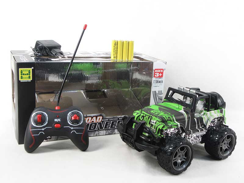 1:14 R/C Jeep 4Ways W/Charger toys