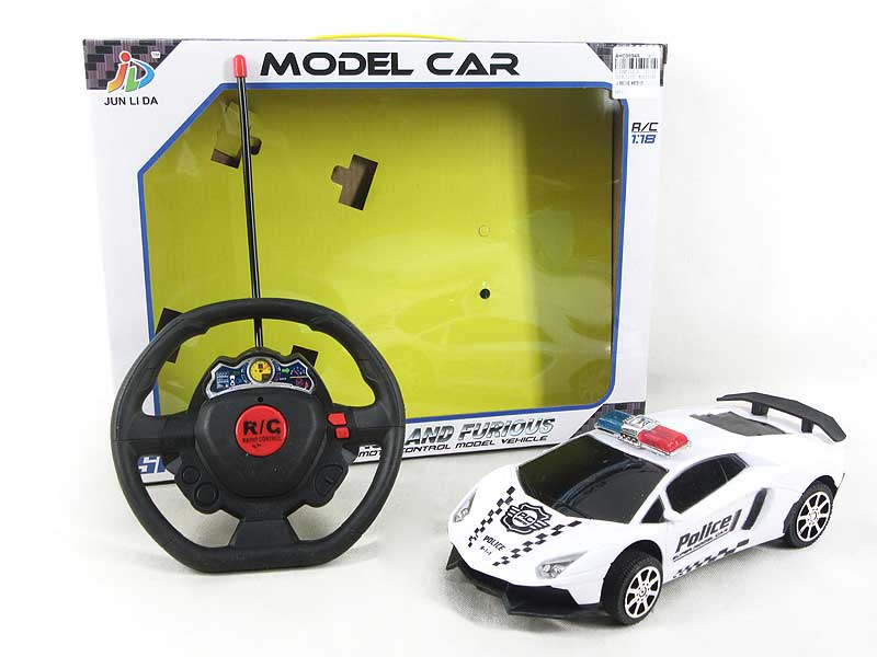 1:18 R/C Police Car 2Ways(2C) toys