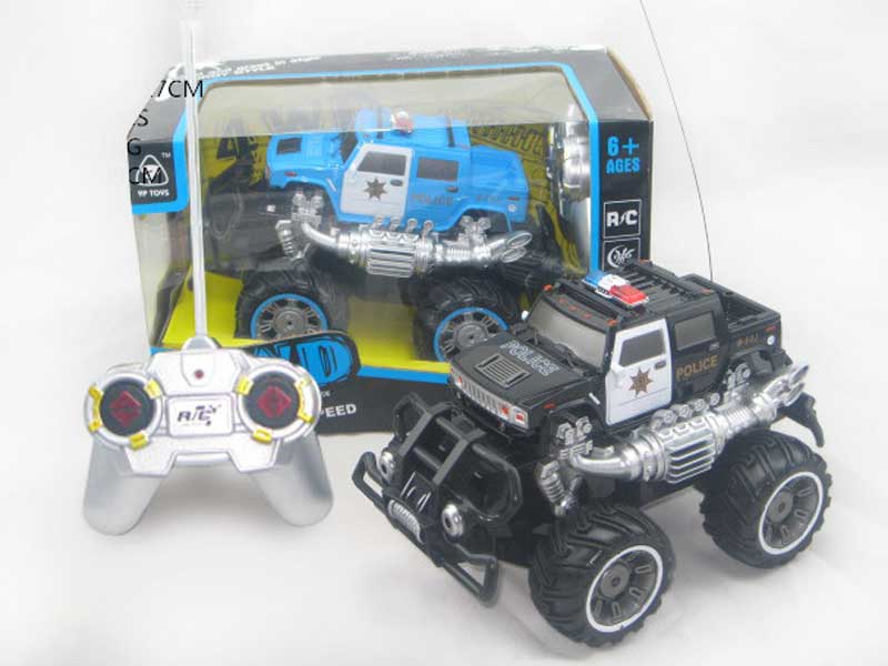R/C Cross-country Police Car 4Ways W/L(2C) toys
