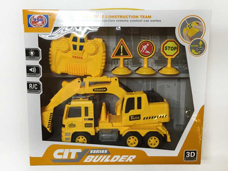 R/C Construction Truck 2Ways W/L_M toys