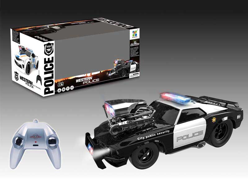 2.4G R/C Police Car 5Ways W/L_S toys