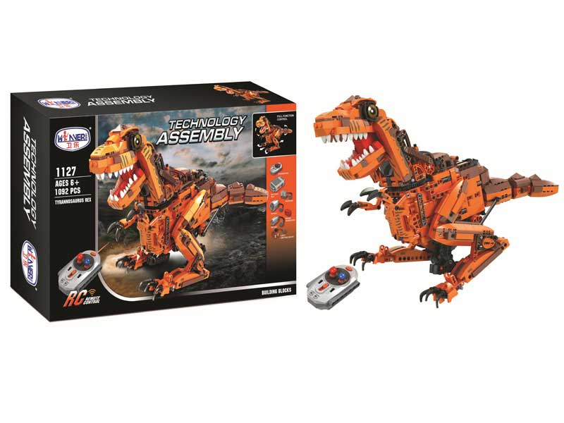 B/O Block Dinosaur(1092pcs) toys